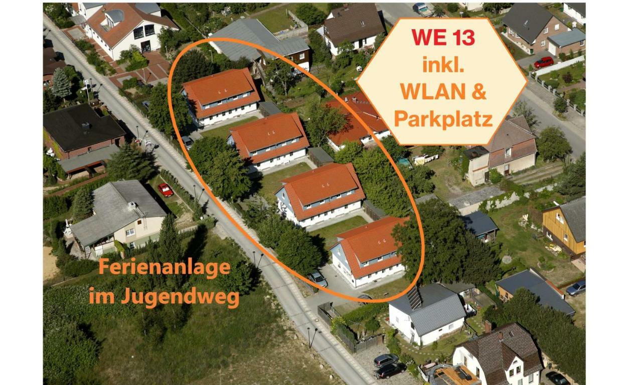 Koserow_Jugendweg_Fewo 13 Eksteriør billede